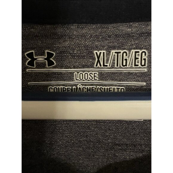 Under Armour Loose HeatGear UA Tech Zip WOMENS XL Heather GREY Lightweight - Picture 6 of 16